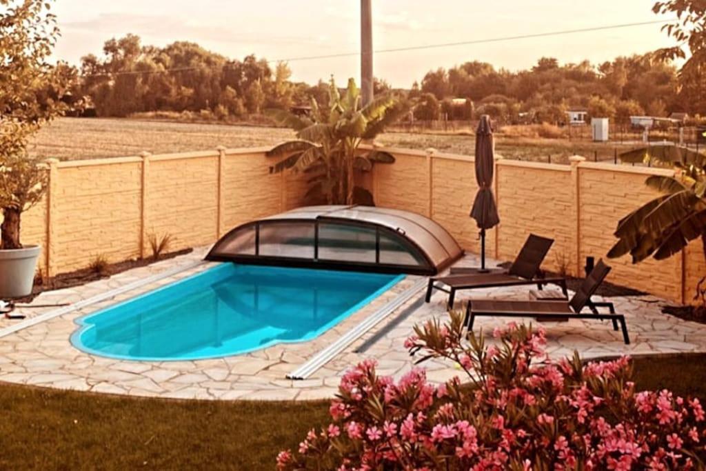 Pool, Sauna Und Blick Ins Gruene Wittenberg Eksteriør bilde