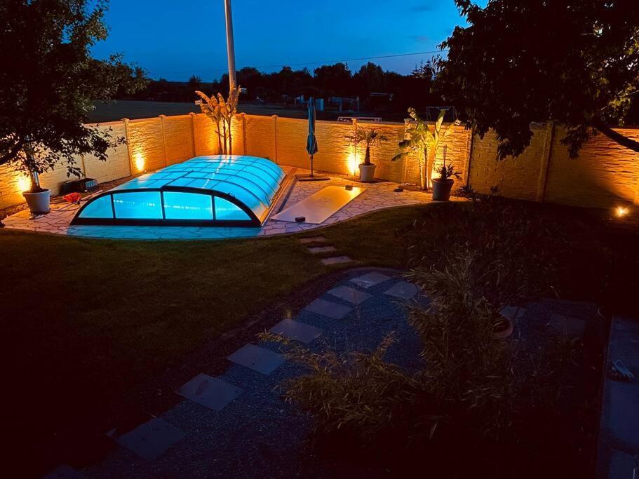 Pool, Sauna Und Blick Ins Gruene Wittenberg Eksteriør bilde