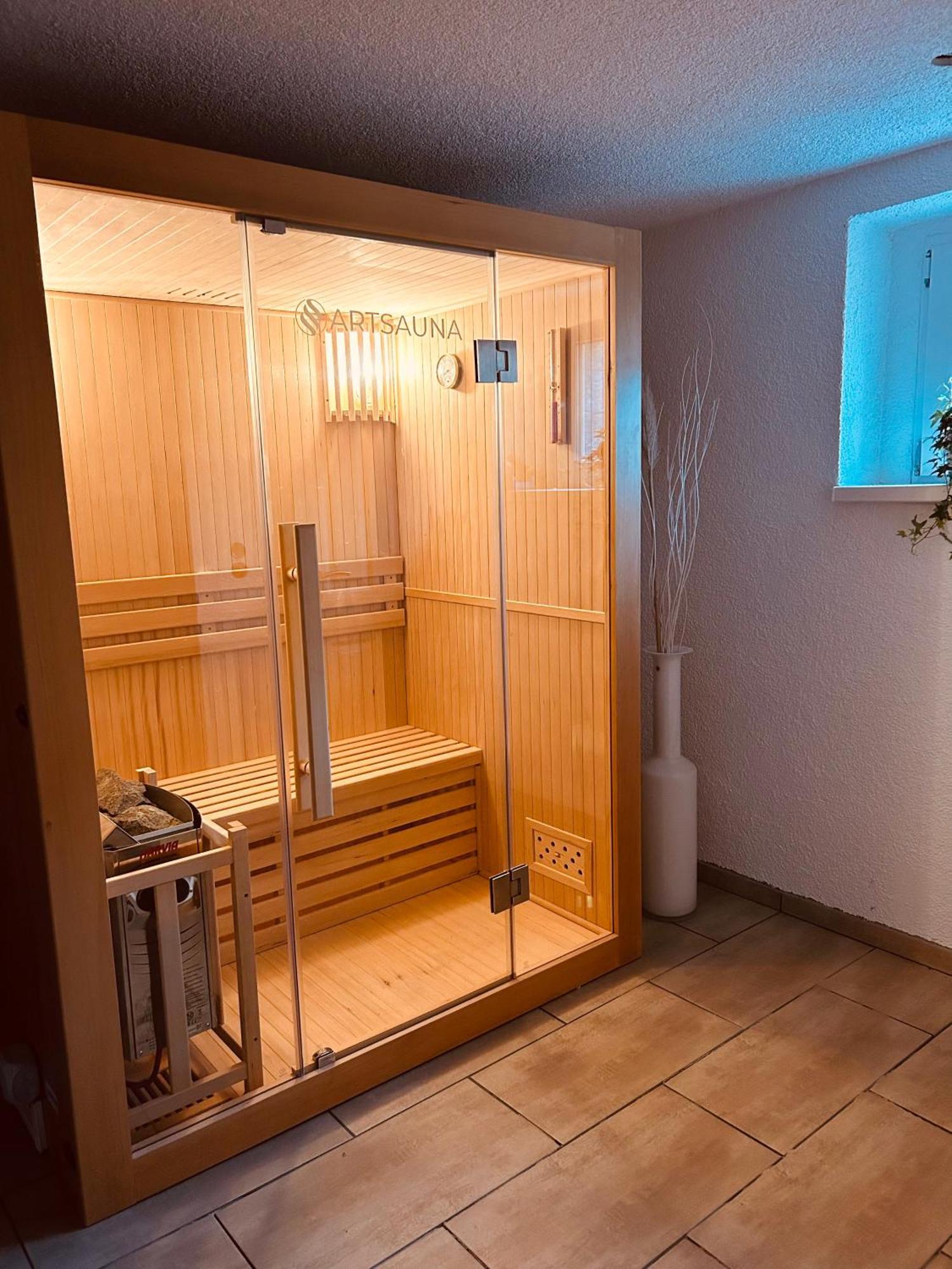 Pool, Sauna Und Blick Ins Gruene Wittenberg Eksteriør bilde